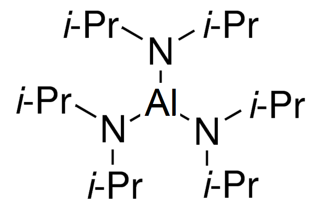 Tris(diisopropylamino)aluminum Chemical Structure